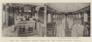 北東の鉄道の新しい廊下のダイニングトレイン 作： English Photographer