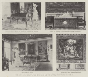 5月20日に開館したルーヴル美術館の新ルイ14世、15世、16世の部屋 作： English Photographer