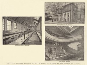 プリンスオブウェールズが開設したガイズ病院の新しい医療学校 作： English Photographer