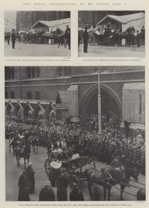セントポールズでの平和感謝祭、6月8日 作： English Photographer