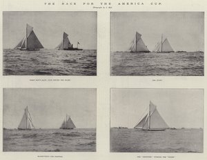 アメリカカップのレース 作： English Photographer