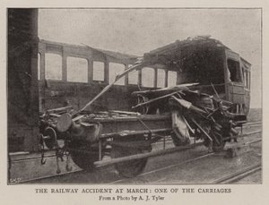 馬車の1つである3月の鉄道事故 作： English Photographer