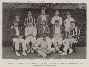 クリケット郡選手権の勝者、1894年、サリーイレブン