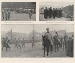 11月23日のドイツ皇帝の前のベルリン駐屯軍新兵の宣誓 作： English Photographer