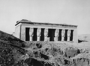 ハトホル神殿、1904-05年