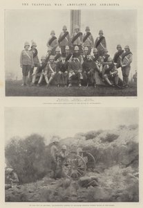 トランスバール戦争、救急車、兵器 作： English Photographer