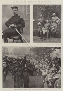 トランスバール戦争、将校と戦線の男性