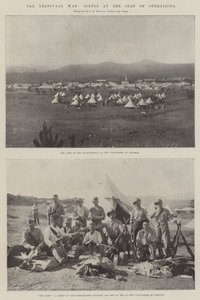 トランスバール戦争、作戦の拠点での場面 作： English Photographer