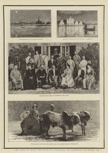 1890年にクラレンス公爵とエイボンデール公爵がインドを訪問