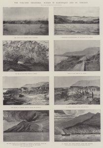火山災害、マルティニークとセントビンセントのシーン