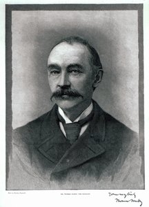トーマス・ハーディ、1892 作： English Photographer