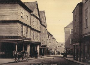 ハイストリートのトットネス、古い家 作： English Photographer