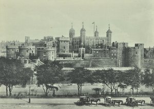 ロンドン塔、タワーヒル、1890