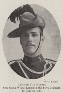 Trooper Tom Morris、ニューサウスウェールズ州のランサーズ。 VCに勝利した最初のコロニアル