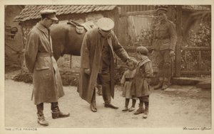 ふたりの小さな友達（モノクロ写真） 作： English Photographer