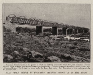 ボーアーズによって爆破された14のストリームでヴァール川橋 作： English Photographer