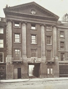 ミドルテンプルゲートハウス、ロンドン、1885年のビュー 作： English Photographer