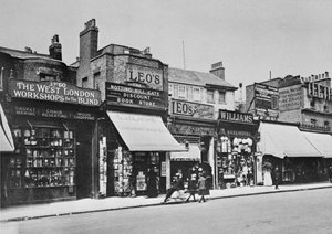 1913年頃のノッティングヒルゲートの眺め 作： English Photographer