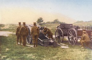 WW1：王立砲兵連隊（カラー写真） 作： English Photographer