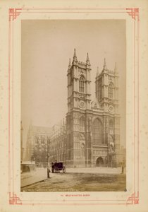 ウェストミンスター寺院の西タワー 作： English Photographer