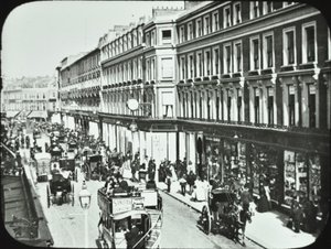 ホワイトリーズ、ウェストボーングローブ、ウェストミンスターLB：西向き、1895年 作： English Photographer