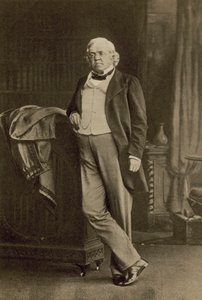 ウィリアム・メイクピース・サッカレー（イギリスの小説家・風刺家）（モノクロ写真 作： English Photographer