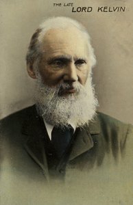ウィリアム・トムソン、第1男爵ケルビン（1824-1907）、イギリスの物理学者およびエンジニア（カラー写真） 作： English Photographer