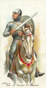 1170 AD、ベケットの殺人の時 作： English School