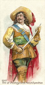 1627年、バッキンガムスのフランス遠征の時 作： English School