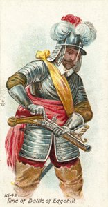 1642年、エッジヒルの戦いの時 作： English School