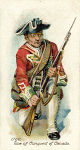 1760年、カナダ征服の時 作： English School