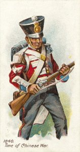 1840年、中国戦争の時 作： English School