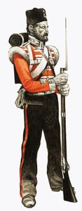 89番目。フットプライベート1854グレナディエ 作： English School