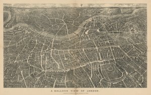 ロンドンのバルーンビュー（北から見た図）