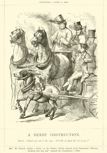 A Derby Obstruction（彫刻 作： English School