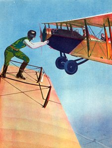 安定した神経を必要とする技（カラーリトグラフ） 作： English School
