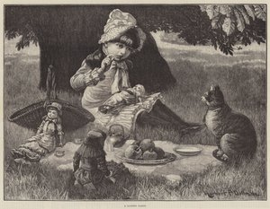 A Garden Party (彫金) 作： English School
