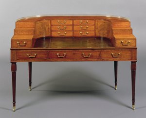 ジョージIIIカールトンハウスデスク、1800年頃（木）