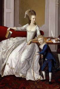 母と子、1780年頃