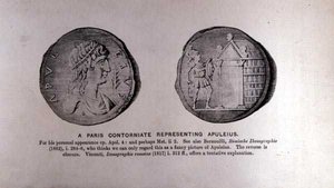 APULEIUSを表すパリのContorniate（c.124-170 ad） 作： English School