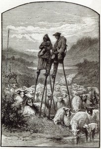 ランデスの牧歌、 &39;余暇&39;、1891年から 作： English School