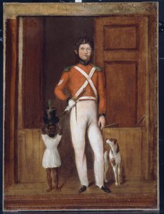 騎兵連隊の軍曹、1830年頃 作： English School