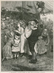 王立園芸庭園での子供向けフラワーショー 作： English School