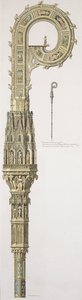 ウィリアムオブワイケハム（c.1320-1404）の兵士の幾何学的標高が1785年に公開されました 作： English School