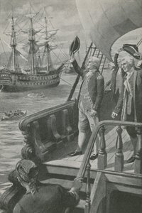 英国旗の英雄最後の敬礼 作： English School