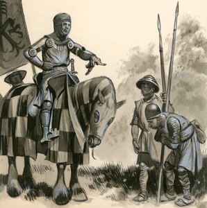 封建時代の騎士 作： English School