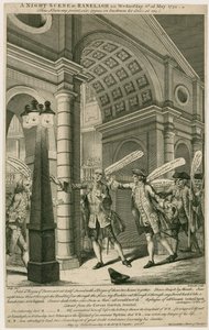 1752年5月6日、ロンドンのRanelaghでの夜景 作： English School