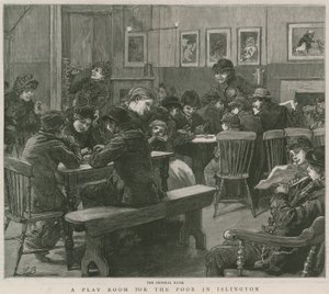 イズリントンの貧しい人々のためのプレイルーム：一般的な部屋 作： English School