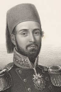 Abdulmecid I、「歴史的肖像画のギャラリー」より、1880年頃出版