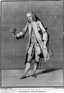 議会法によると、1737年のバーソロミューダンドリッジの後にルイフィリップボルタードが作成 作： English School